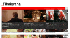 Desktop Screenshot of filmigrana.com
